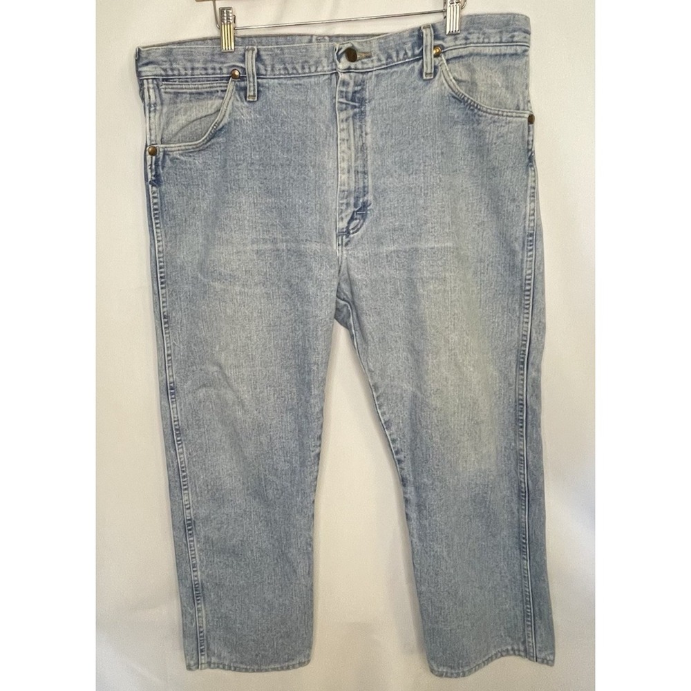 Wrangler 13MWZAW Cowboy Cut Jeans Men's 38x30 (Measured 37x26) Made In the USA